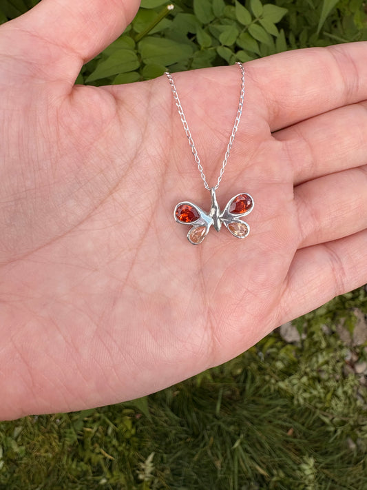 Bubble Butterfly pendant
