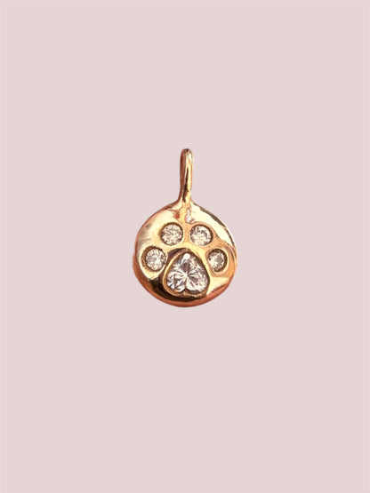 Dog Paw charm (made-to-order)