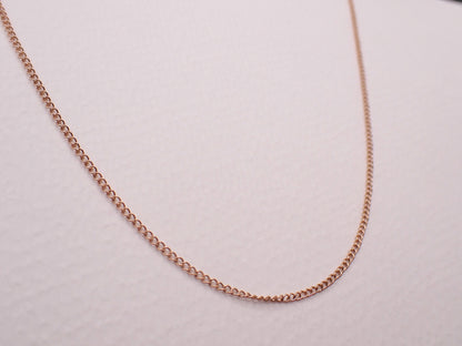Rose Gold-filled Curb Chain