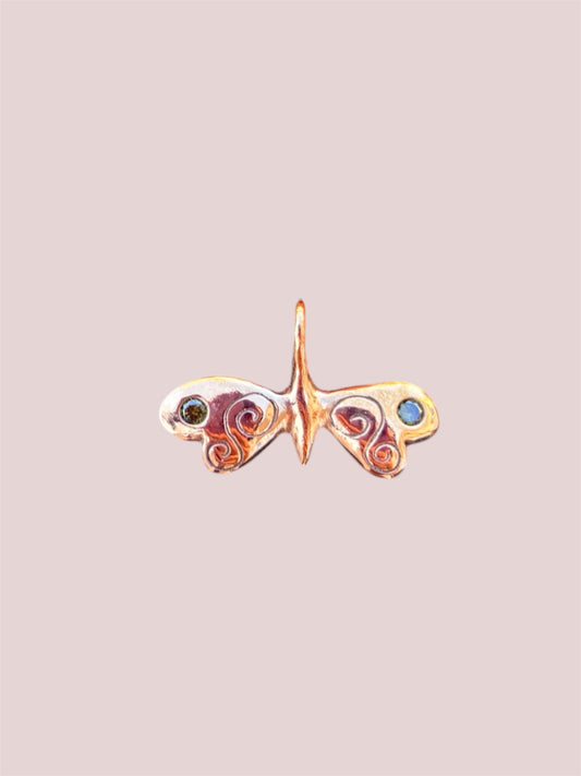 Petalwing Butterfly (ruby bronze)