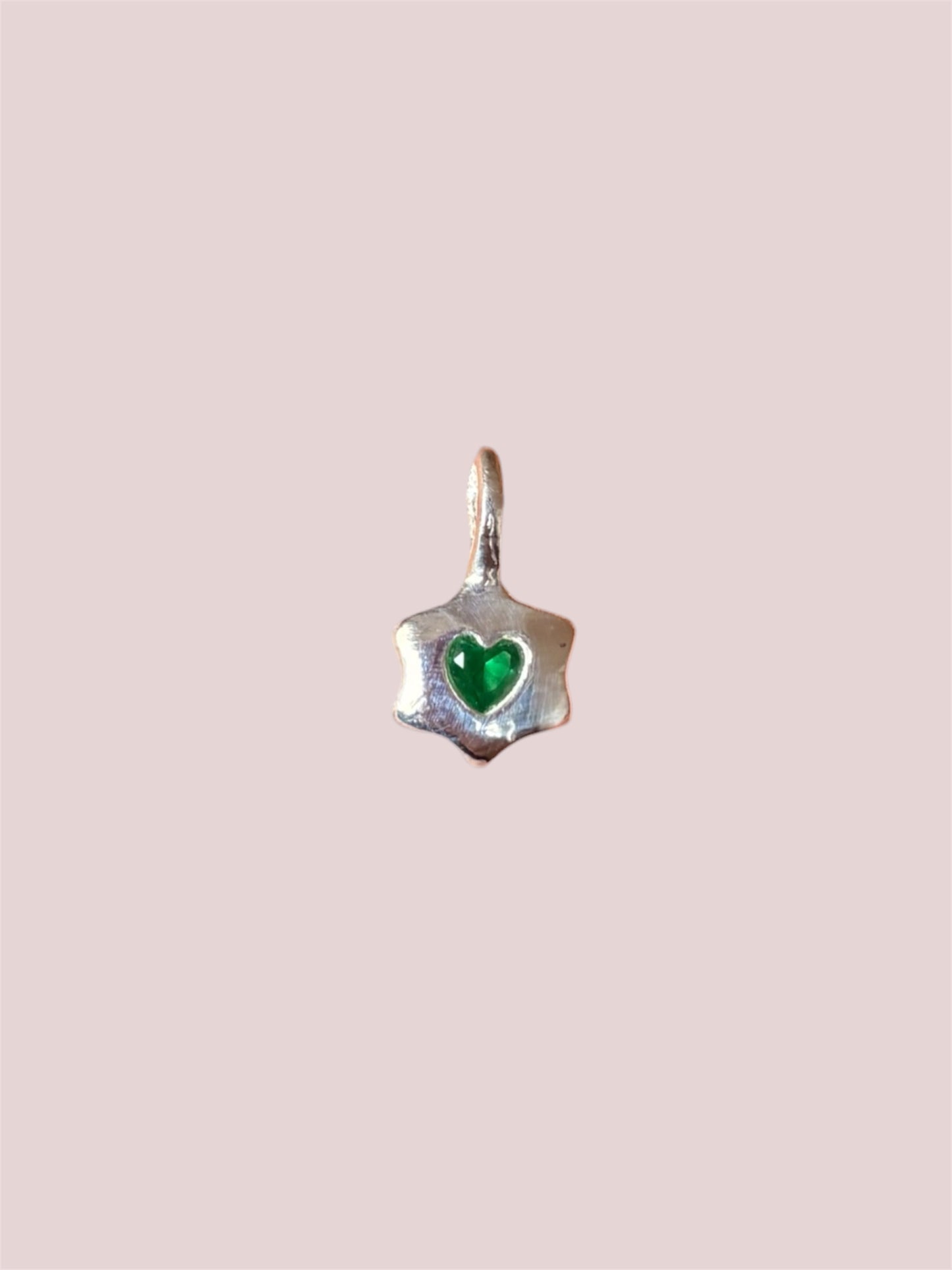 Emerald Clover charm