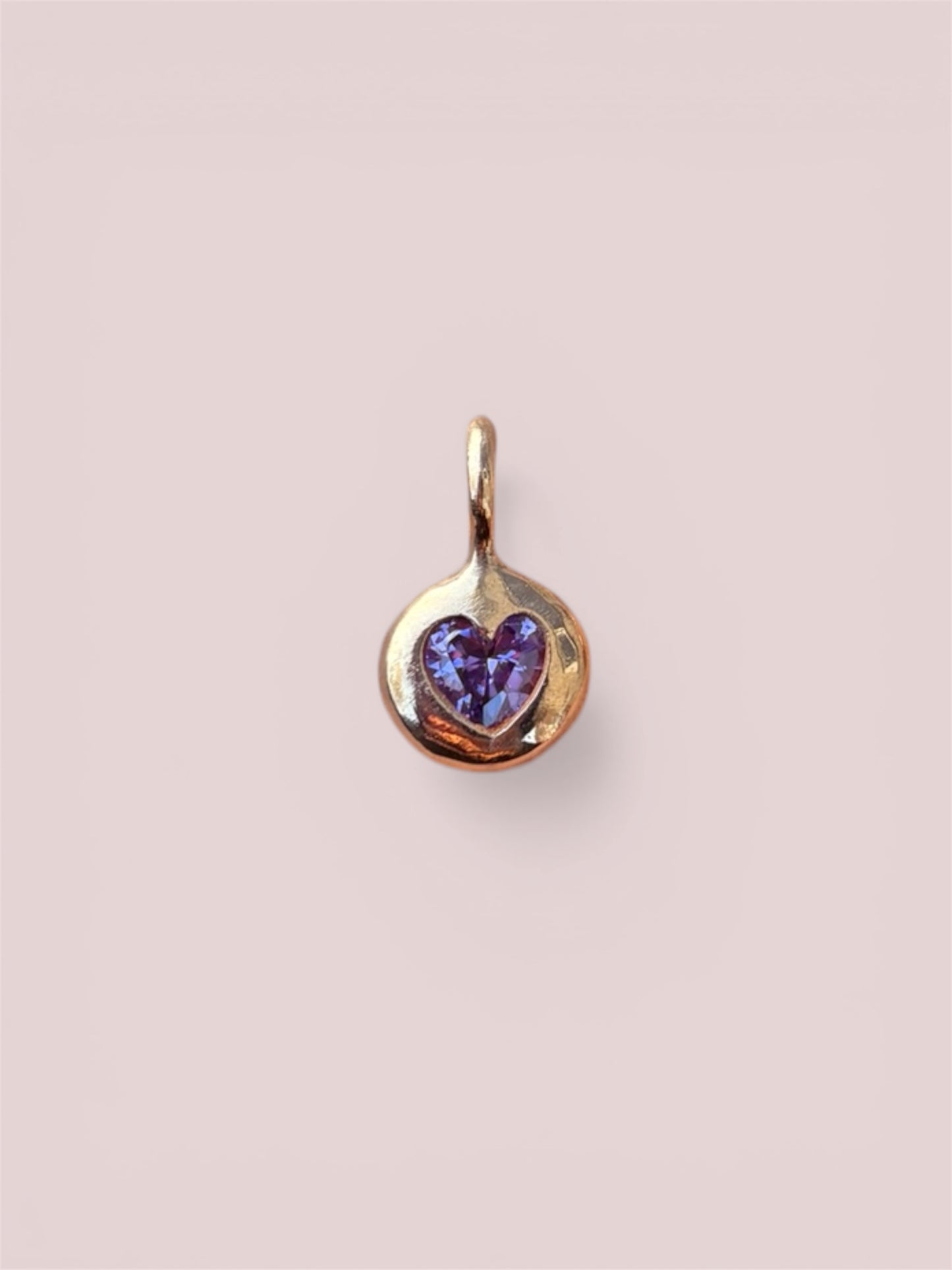 Bubble Heart (gold bronze)
