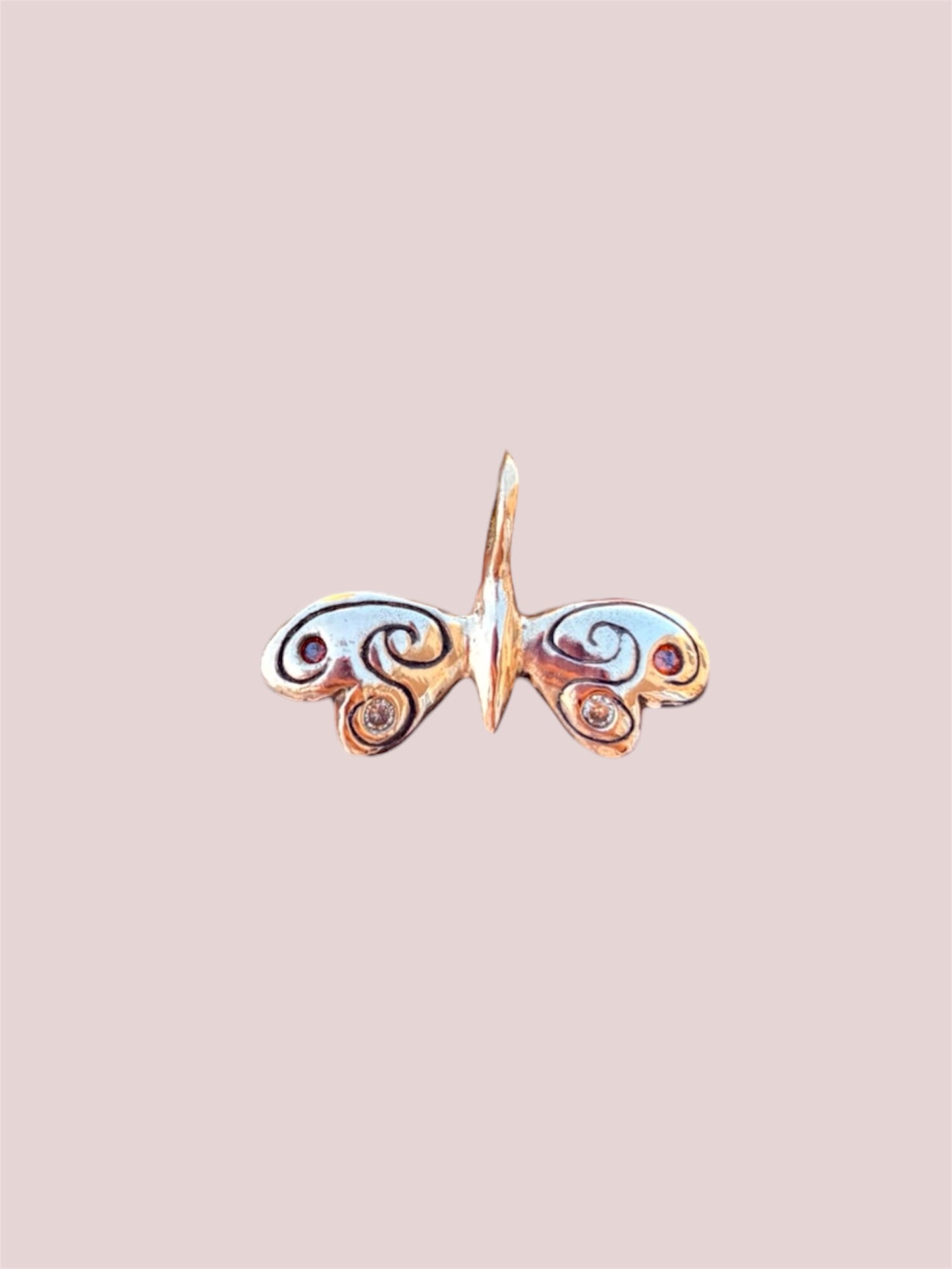 Petalwing Butterfly (gold bronze)