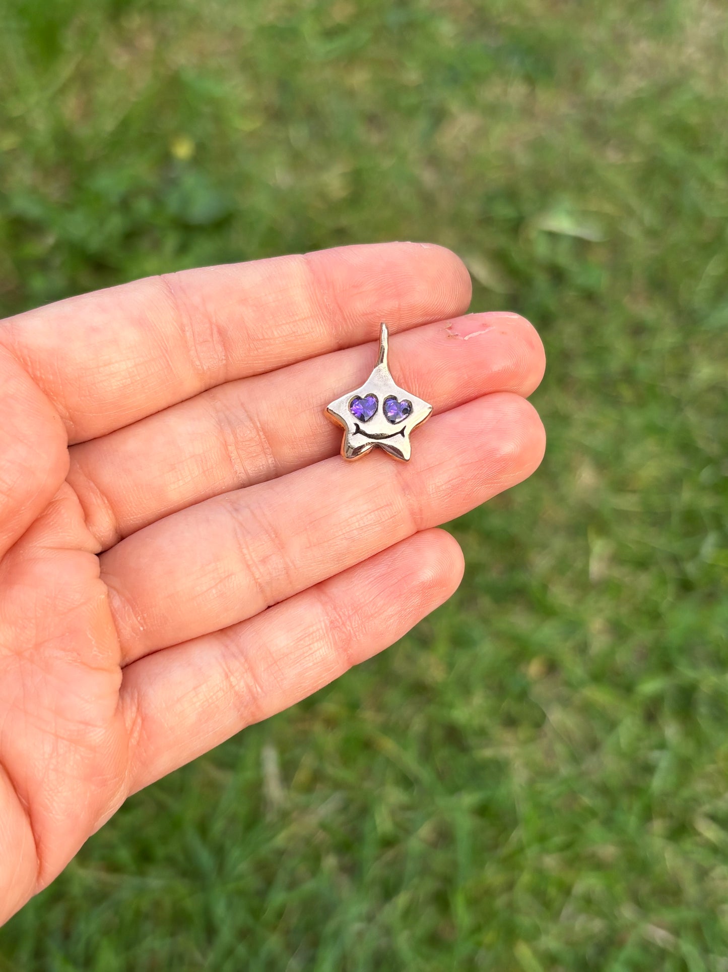 Lovestruck Heart Star (gold bronze)