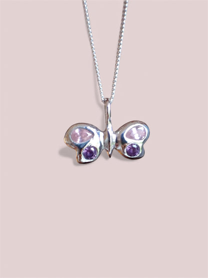 Petalwing Butterfly (pink, purple)