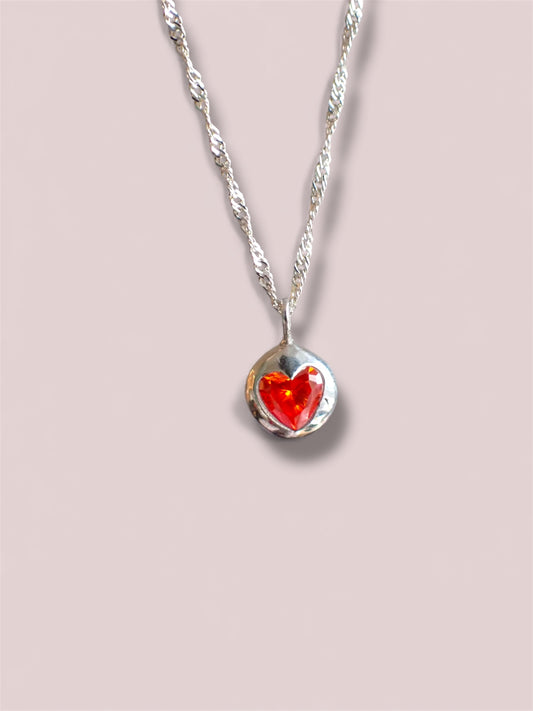 Bubble Heart pendant