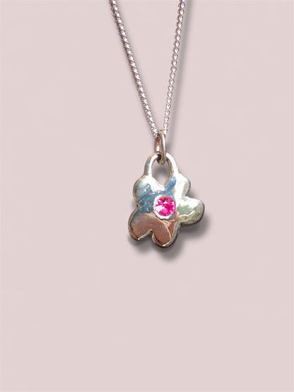 Imperfect Flower (fire pink)