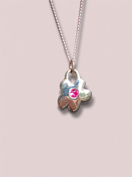 Imperfect Flower (fire pink)