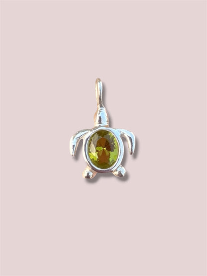 Tilly Turtle - light green (silver)
