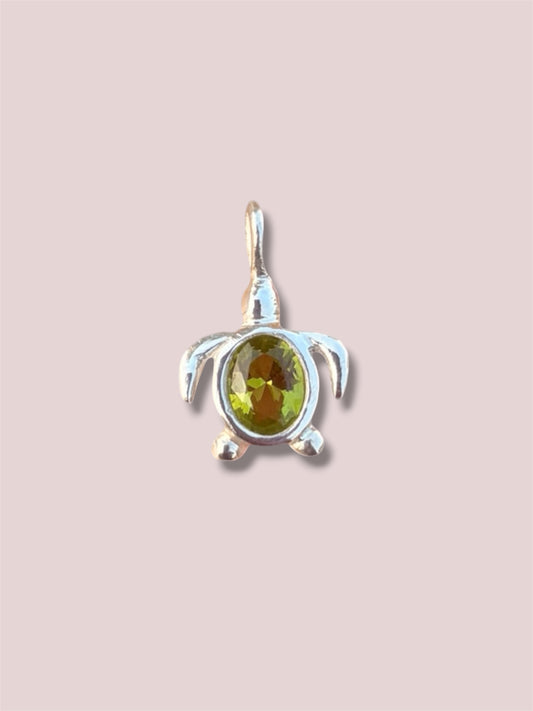 Tilly Turtle - light green (silver)