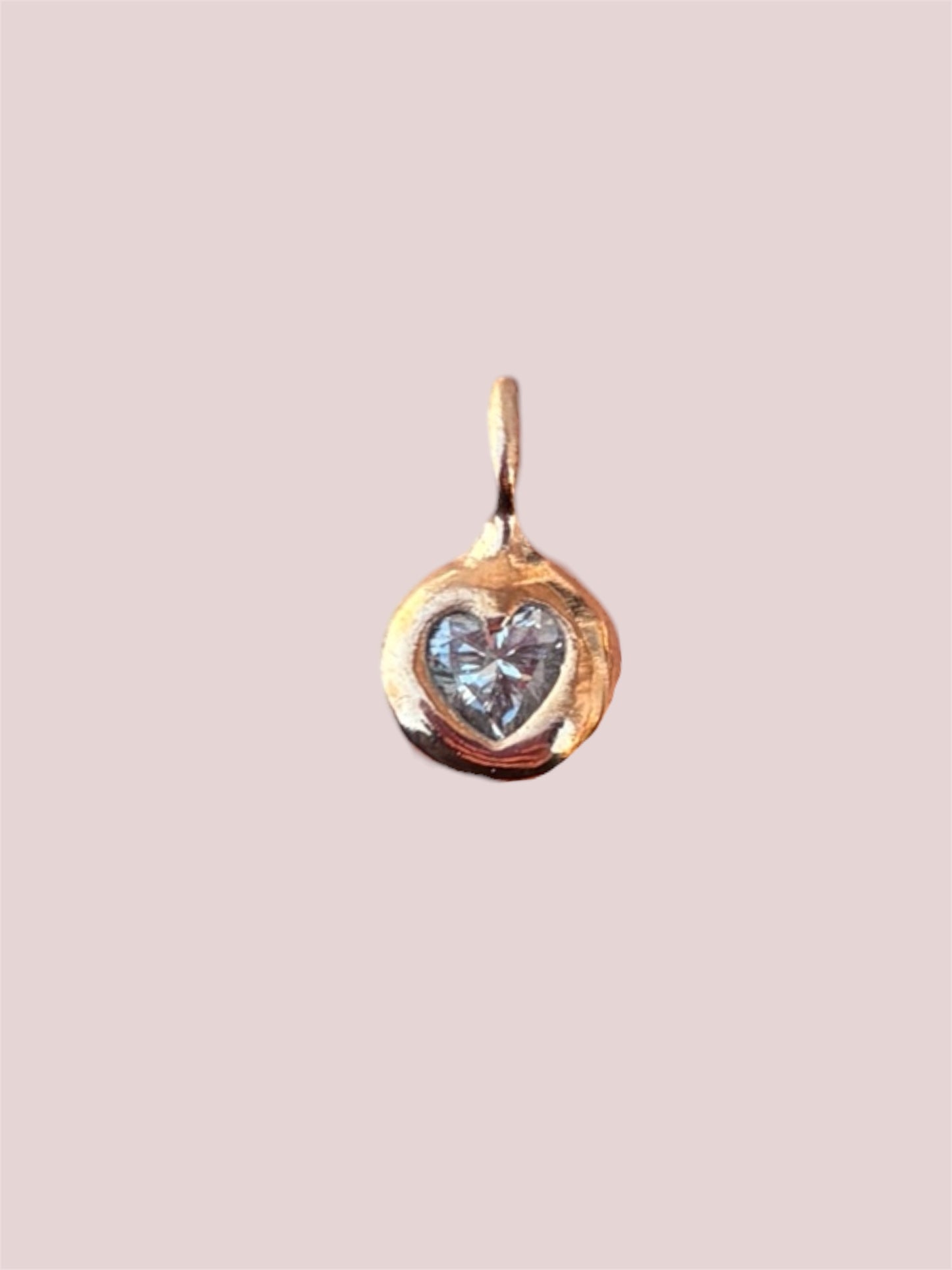 Bubble Heart (ruby bronze)