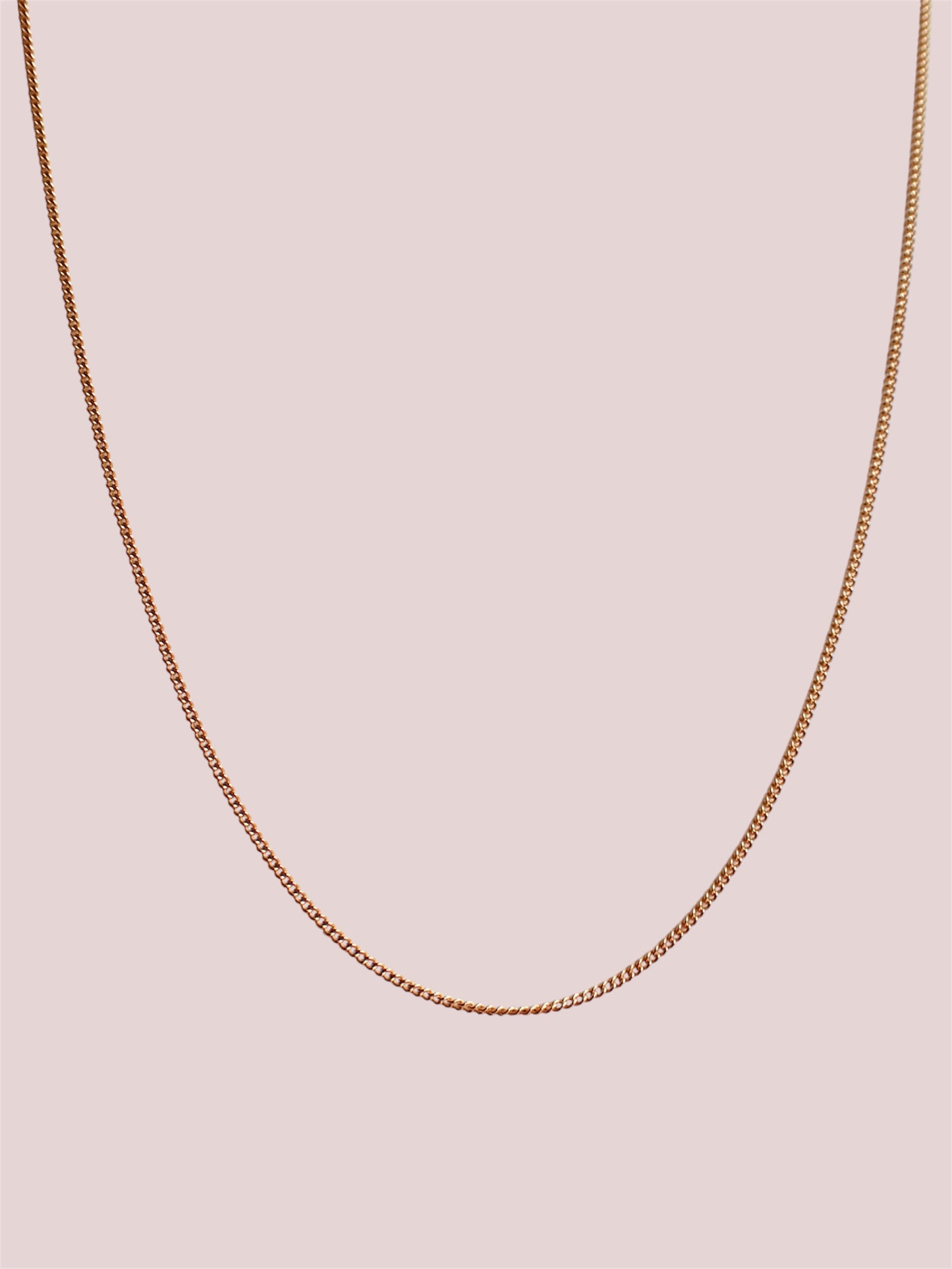 Gold-filled Fine Curb Chain