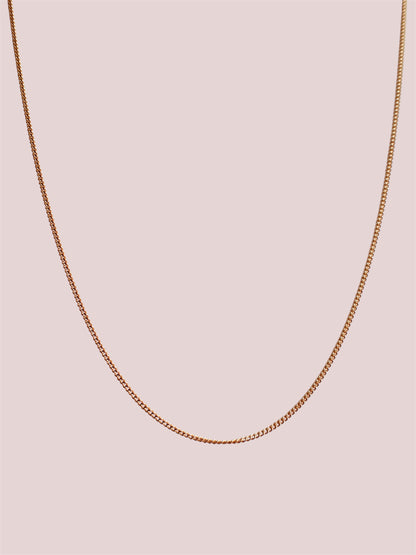 Gold-filled Fine Curb Chain