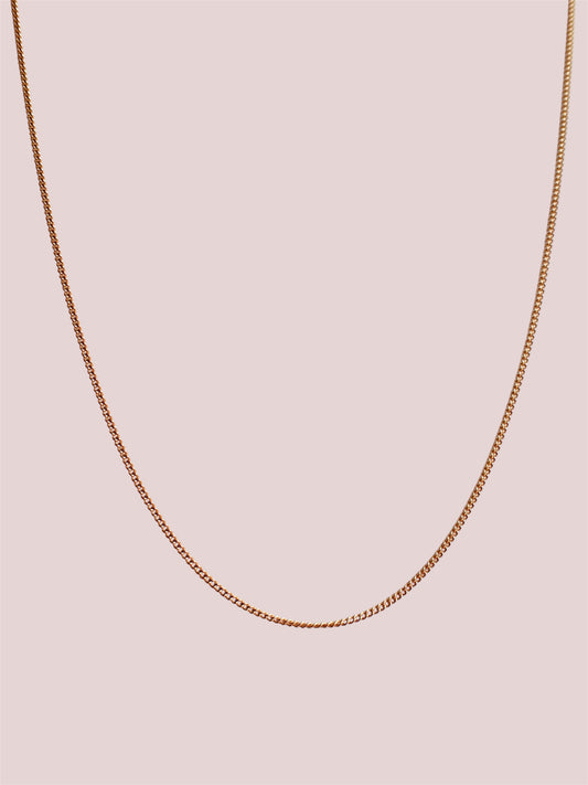Gold-filled Fine Curb Chain