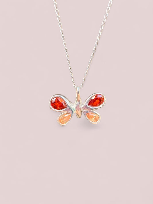Bubble Butterfly pendant
