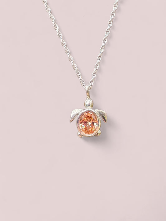 Turtle pendant (golden)
