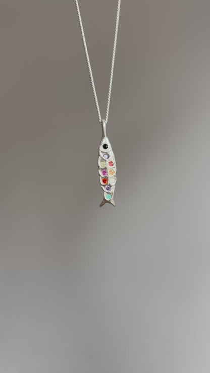 Rainbow Sardina (silver)