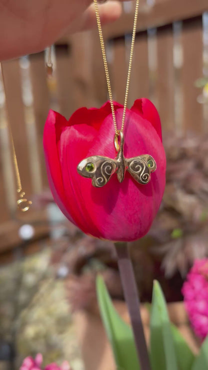 Petalwing Butterfly (ruby bronze)