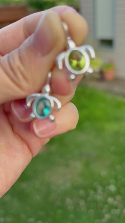 Tilly Turtle - light green (silver)