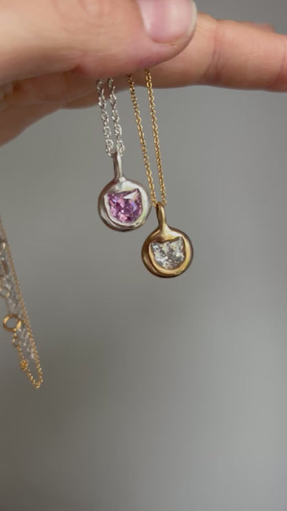 Meow Meow charm (silver)
