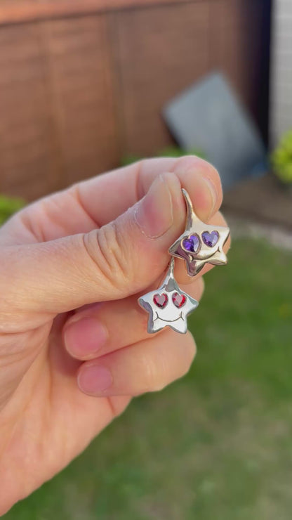 Lovestruck Heart Star (silver)